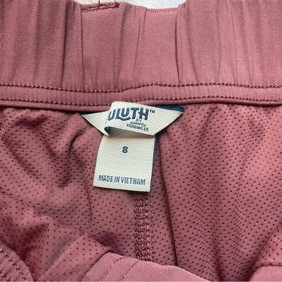 Duluth Trading Co. Women's Dry on the Fly Skort Size 8 Pink/Mauve Hiking Active - Picture 5 of 6